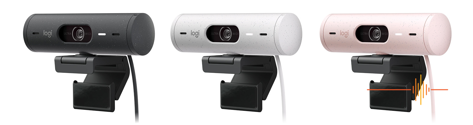 Logitech Brio 300 vs Brio 500 Webcam