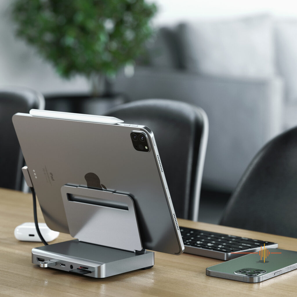 Satechi Aluminium Stand Hub For iPad Pro