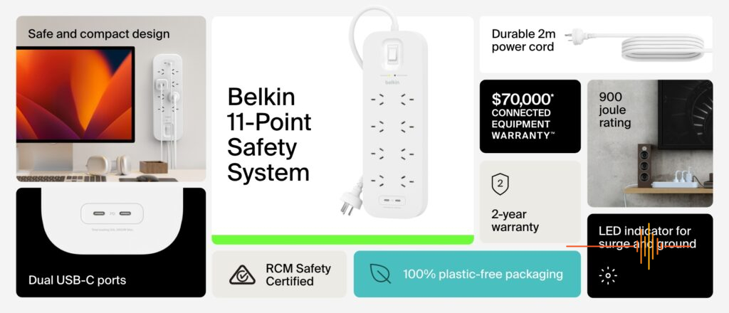 Belkin surge protectors