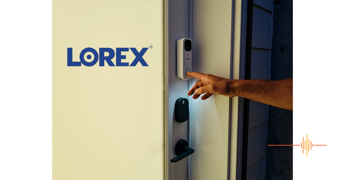 Tell unwanted guests where to go with the Lorex Video Doorbell