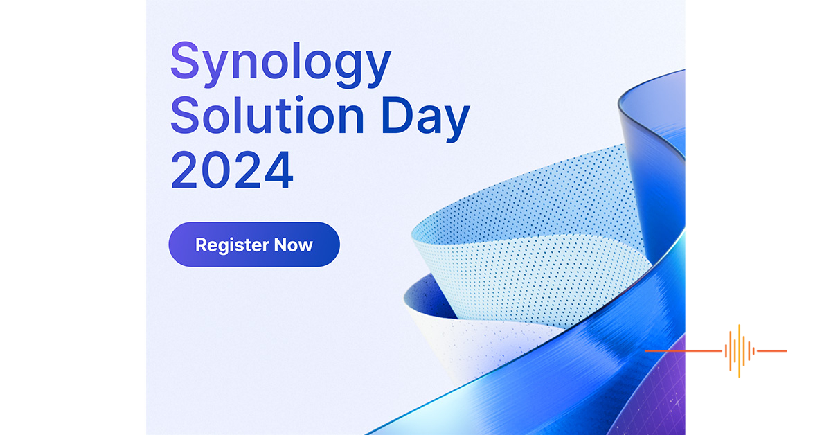 Get yourself to Synology Solution Day 2024