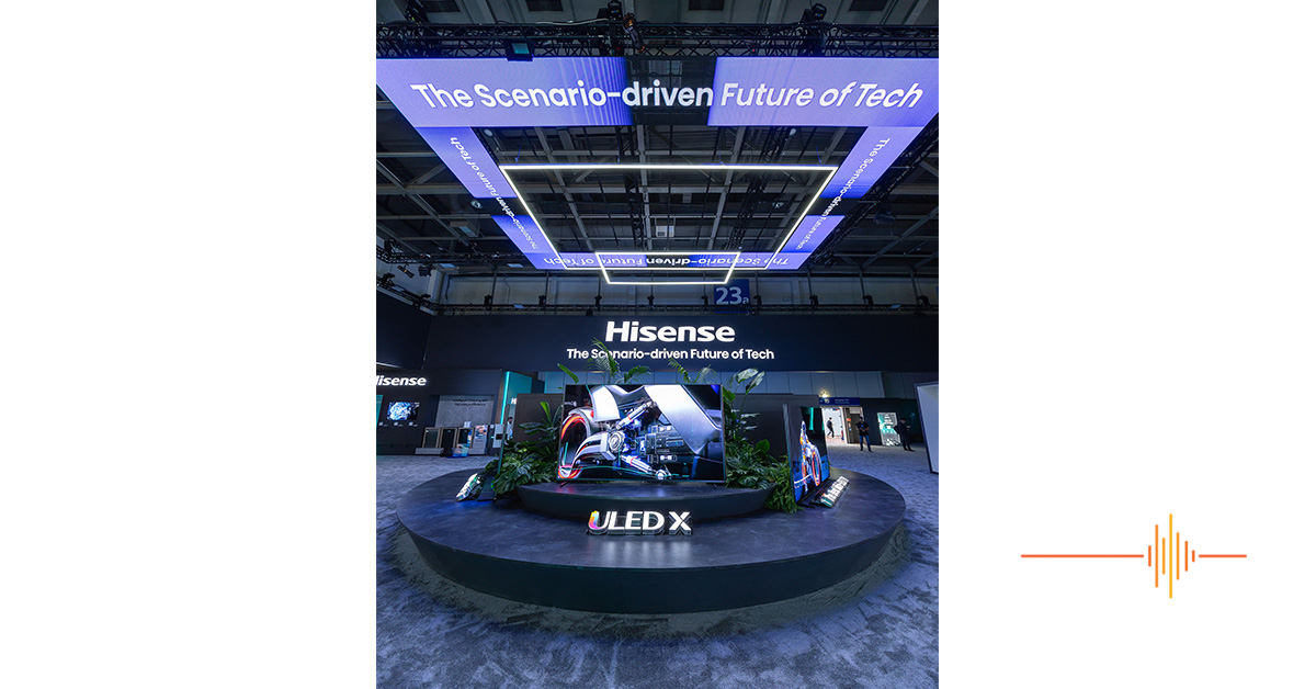 Hisense shows off the scenario driven future of tech at IFA