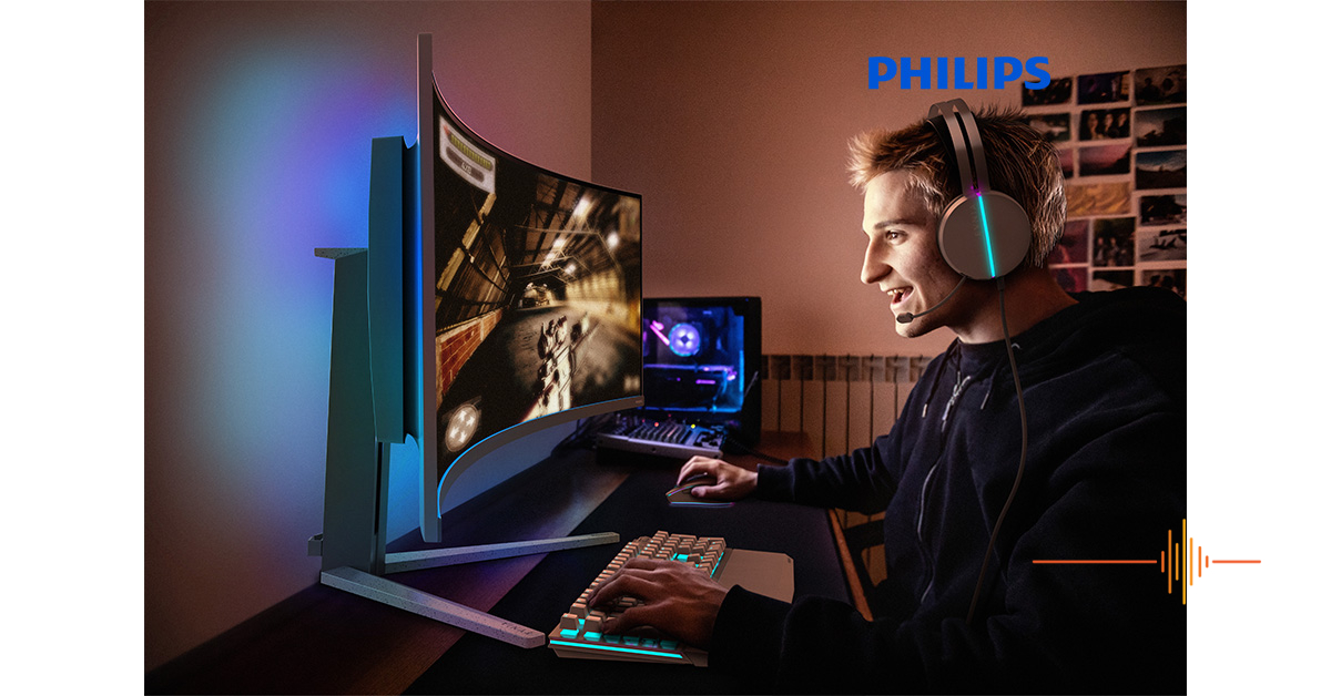 The Philips Envia delivers these stunning display features without sacrificing smooth gameplay