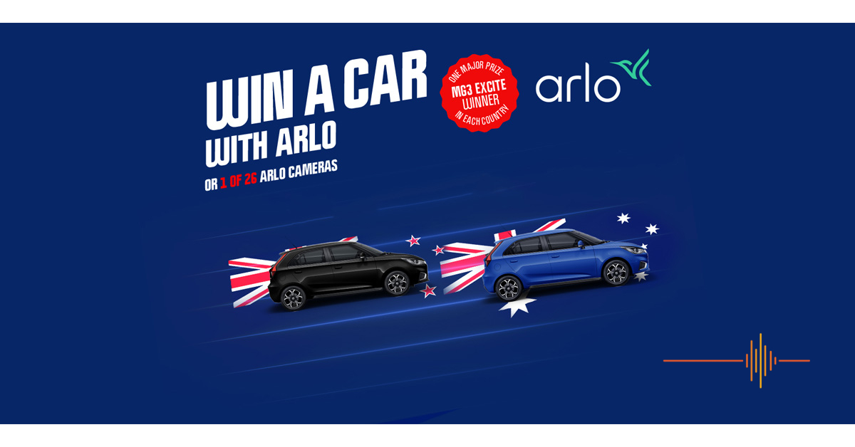 Your chance to win a car with Arlo