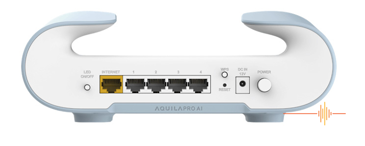 D-Link Aquila Pro AI M60 AX6000 Dual-Band Wi-Fi 6 Mesh Systems