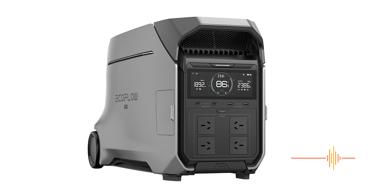 EcoFlow DELTA Pro 3 is designed to provide a reliable energy alternative