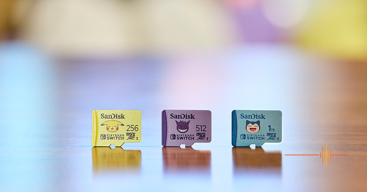 Gotta catch ’em all with SanDisk Pokemon microSD