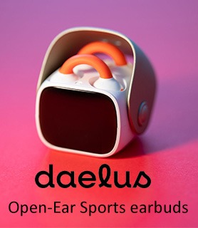 daelus Open-Ear Sports Earbuds